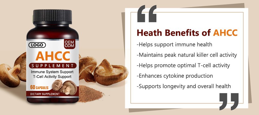 AHCC Mushroom Extract Capsules AHCC Mushroom Extract Capsules